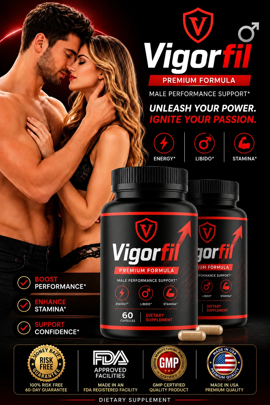 Vigorfil Official Male Performance Supplement